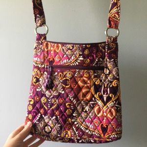 A cute and convenient over the shoulder purse.
